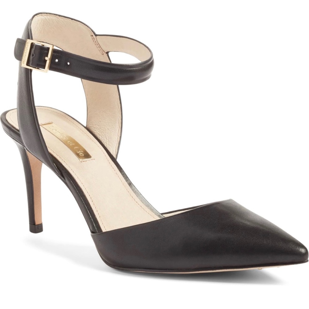 Louise Et Cie Kota Ankle Strap Pointed Toe Pump 9